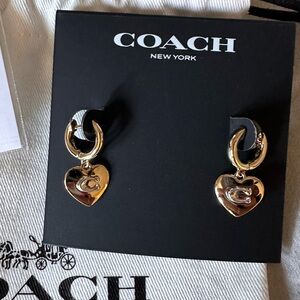 Coach earrings